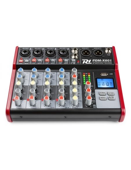 Power Dynamics PDM-X601 Mezclador Musical de estudio 6-Ch 172652 - 3