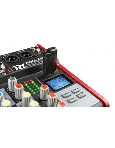 Power Dynamics PDM-X601 Mezclador Musical de estudio 6-Ch 172652 - 5