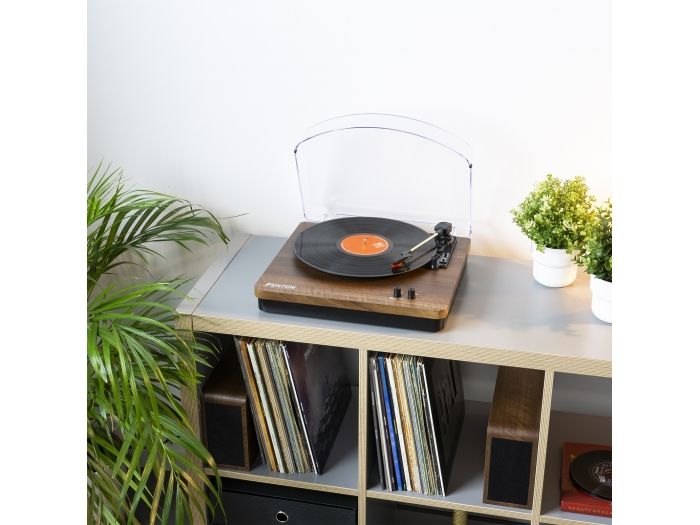 Fenton RP168W Giradiscos con altavoces Madera 102147 - 11