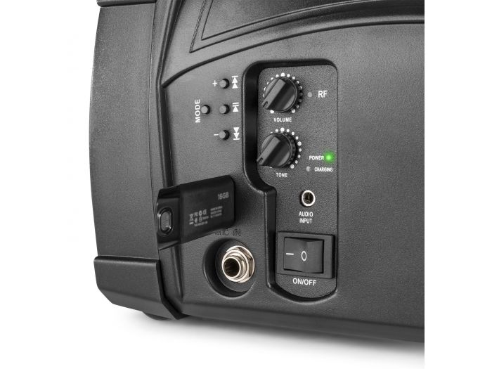 Vonyx ST014 Megafono con micro inalambrico y bateria UHF 178866