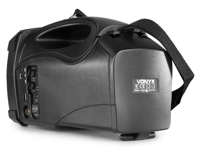 Vonyx ST014 Megafono con micro inalambrico y bateria UHF 178866