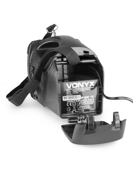 Vonyx ST014 Megafono con micro inalambrico y bateria UHF 178866