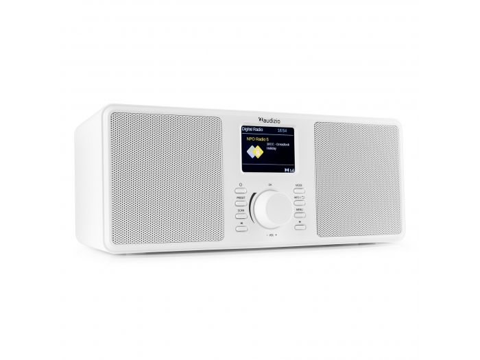 Audizio Monza DAB+ Radio estéreo Blanca 102422 - 1