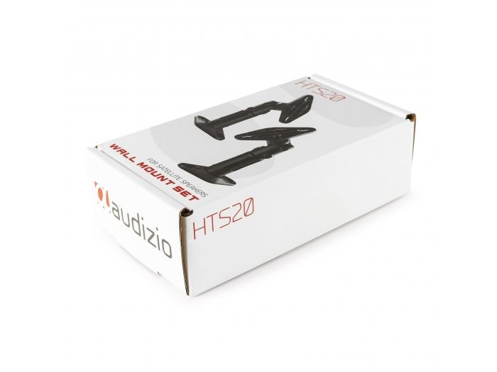 Audizio HTS20 Soporte de pared para altavoz, negro, juego de 2 129216 - 8