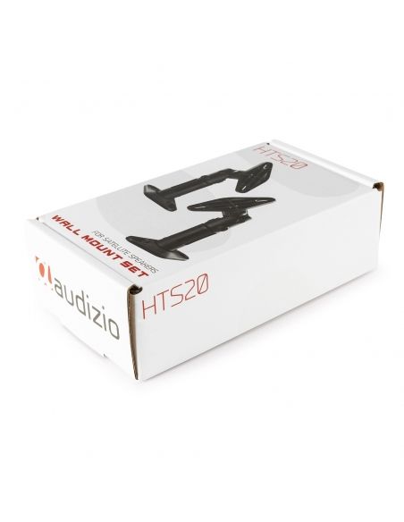 Audizio HTS20 Soporte de pared para altavoz, negro, juego de 2 129216 - 8