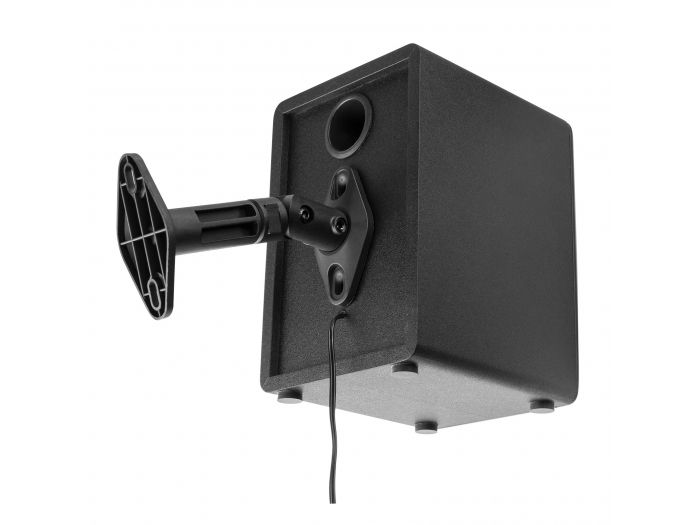 Audizio HTS20 Soporte de pared para altavoz, negro, juego de 2 129216 - 9