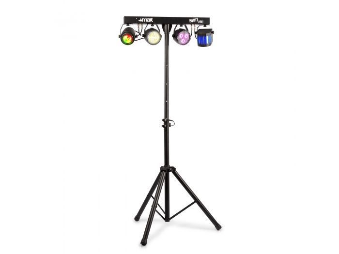 Max PartyBar09 Kit Jelly Moon, Derby, Foco Par y Strobo 153006 - 2