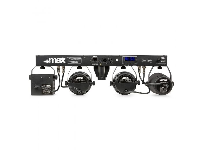 Max PartyBar09 Kit Jelly Moon, Derby, Foco Par y Strobo 153006 - 5