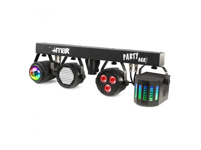 Max PartyBar09 Kit Jelly Moon, Derby, Foco Par y Strobo 153006 - 7