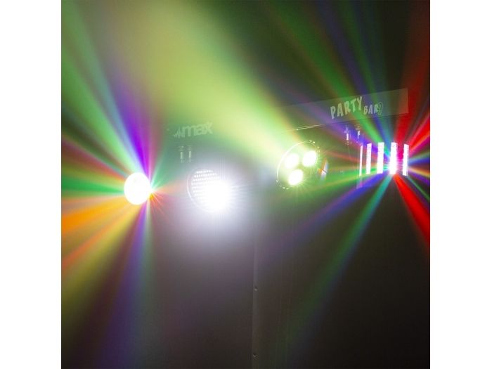 Max PartyBar09 Kit Jelly Moon, Derby, Foco Par y Strobo 153006 - 9
