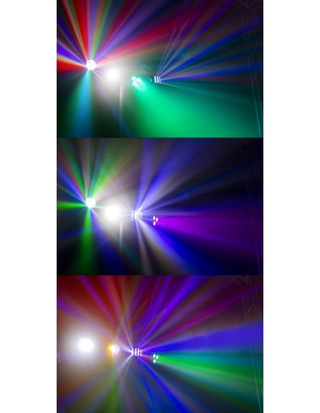 Max PartyBar09 Kit Jelly Moon, Derby, Foco Par y Strobo 153006 - 10