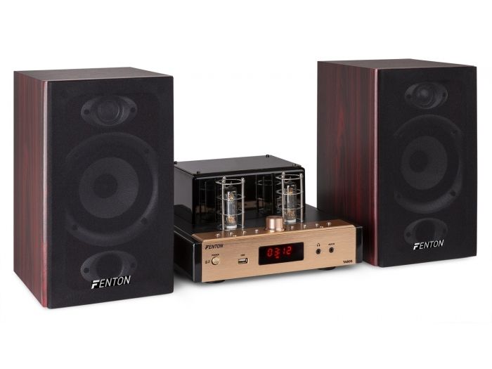 Fenton TA80S Amplificador estéreo Hybrid Tube + Altavoces 103324 - 2