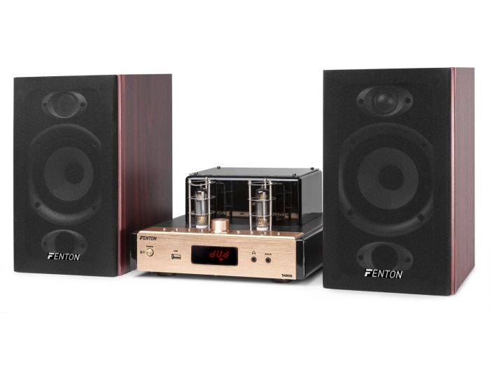 Fenton TA80S Amplificador estéreo Hybrid Tube + Altavoces 103324 - 3