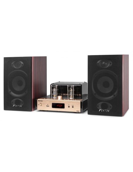 Fenton TA80S Amplificador estéreo Hybrid Tube + Altavoces 103324 - 3