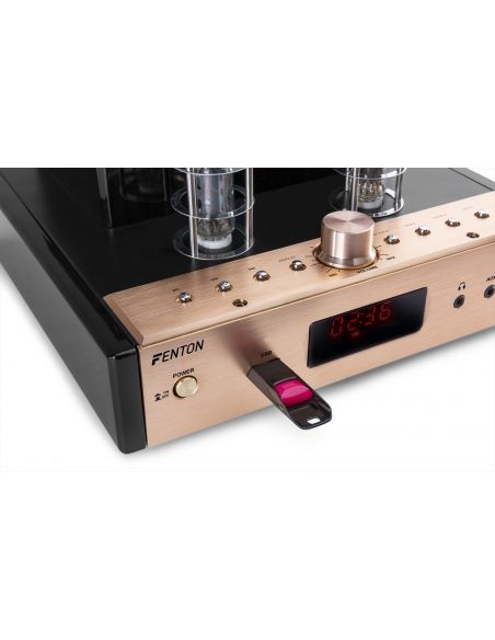 Fenton TA80S Amplificador estéreo Hybrid Tube + Altavoces 103324 - 8
