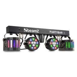 beamZ PartyBar2 con 2x PAR + 2x Derby 153238