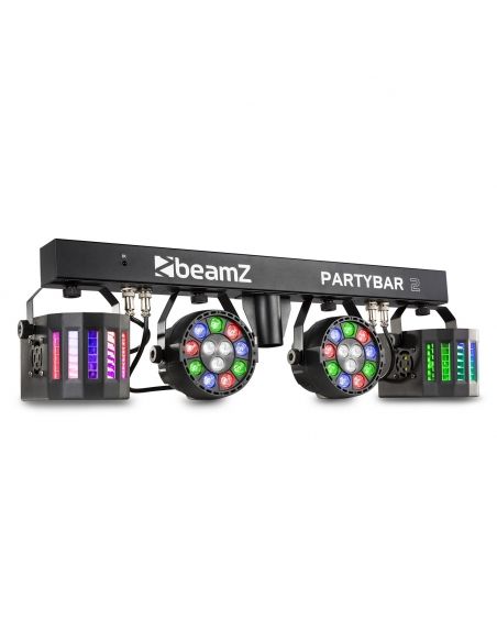 beamZ PartyBar2 con 2x PAR + 2x Derby 153238 - 1