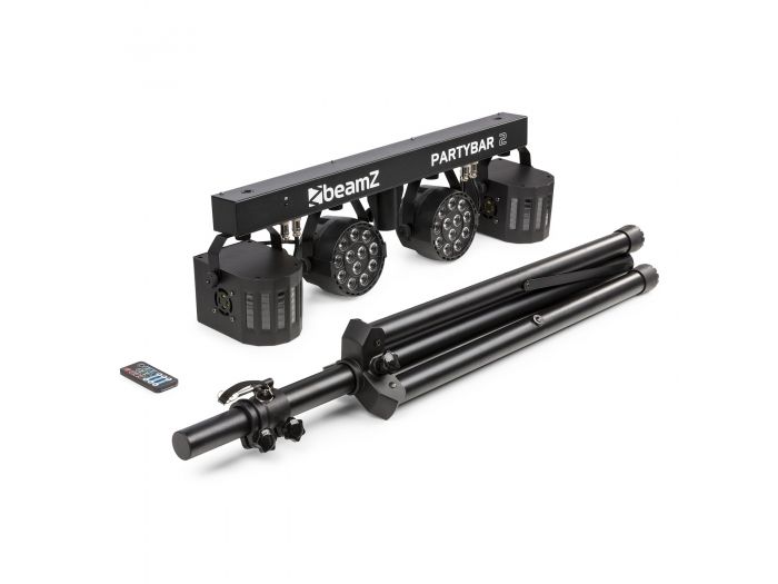 beamZ PartyBar2 con 2x PAR + 2x Derby 153238 - 3