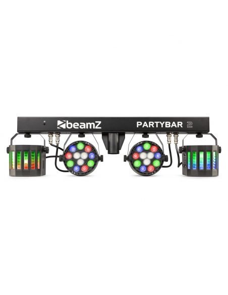 beamZ PartyBar2 con 2x PAR + 2x Derby 153238 - 4