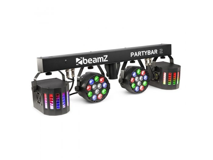 beamZ PartyBar2 con 2x PAR + 2x Derby 153238 - 6