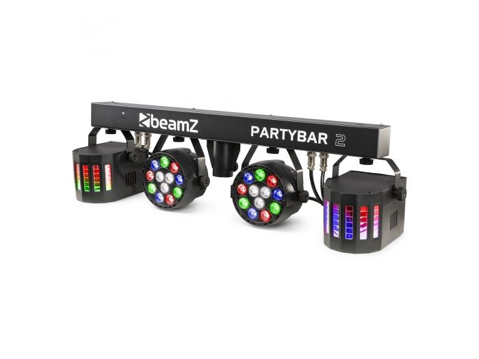 beamZ PartyBar2 con 2x PAR + 2x Derby 153238 - 7