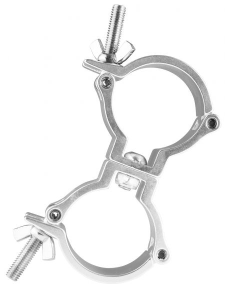 Beamz BC50-100D Garra giratoria Slimline 100kg Alu 