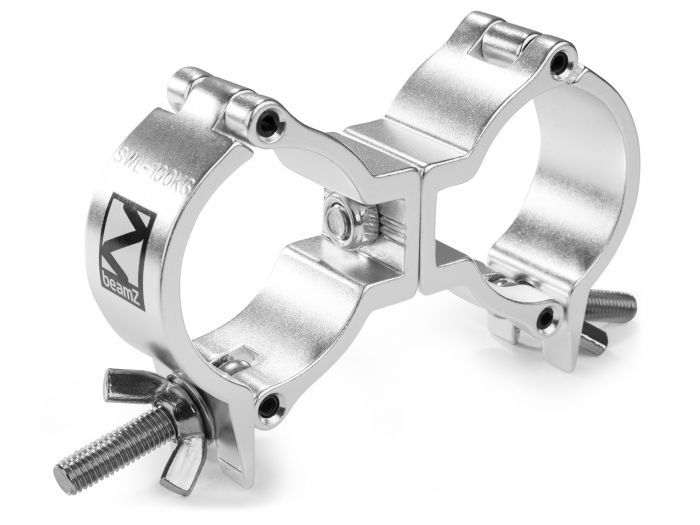 Beamz BC50-100D Garra giratoria Slimline 100kg Alu 