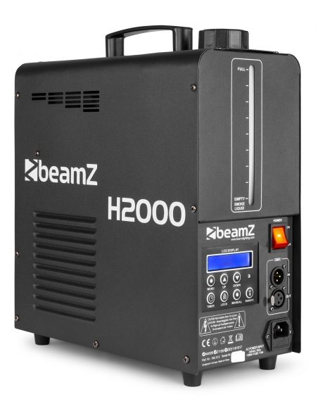 Beamz H2000 Faze Maquina de niebla con DMX 