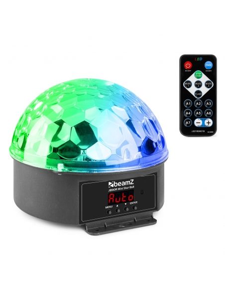 beamZ JB90R Mini Star Ball DMX LED 9 Colores 153222