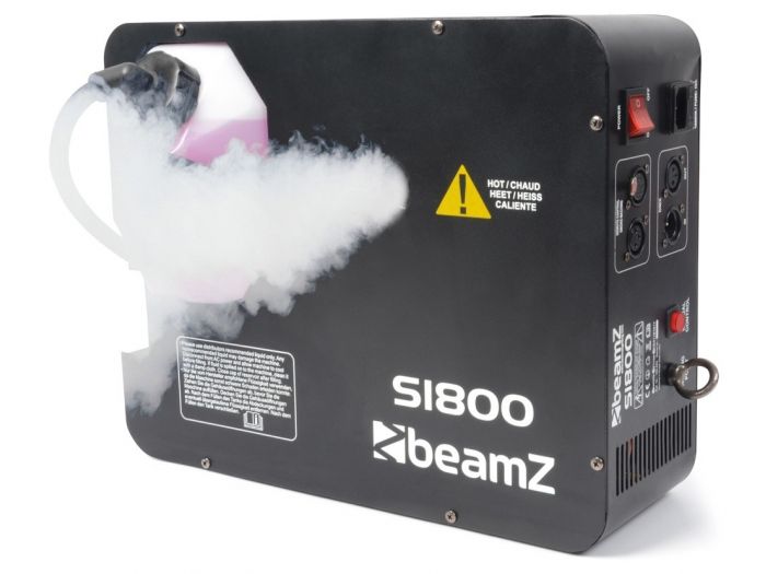 Beamz S1800 Maquina de Humo DMX Horizontal/Vertical 