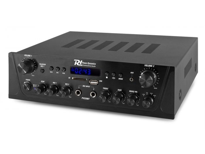 Power Dynamics PV220BT Amplificador de audio 100W 953030