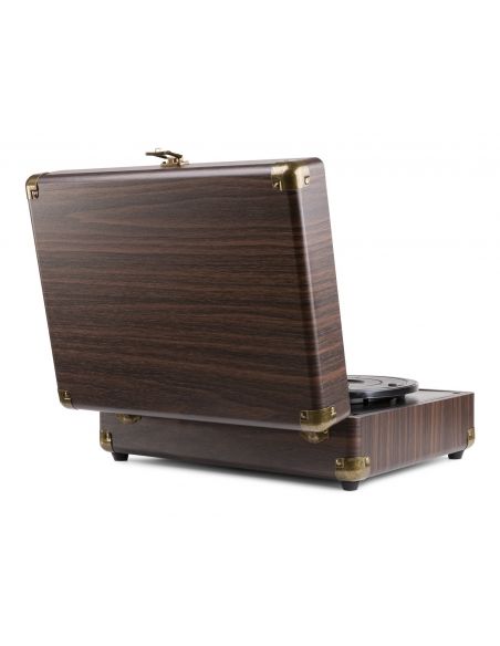 Fenton RP115B Maleta reproductor giradiscos con BT Dark Wood 102110