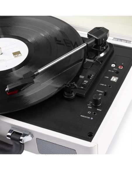 Fenton RP115D Maleta reproductor giradiscos con BT 