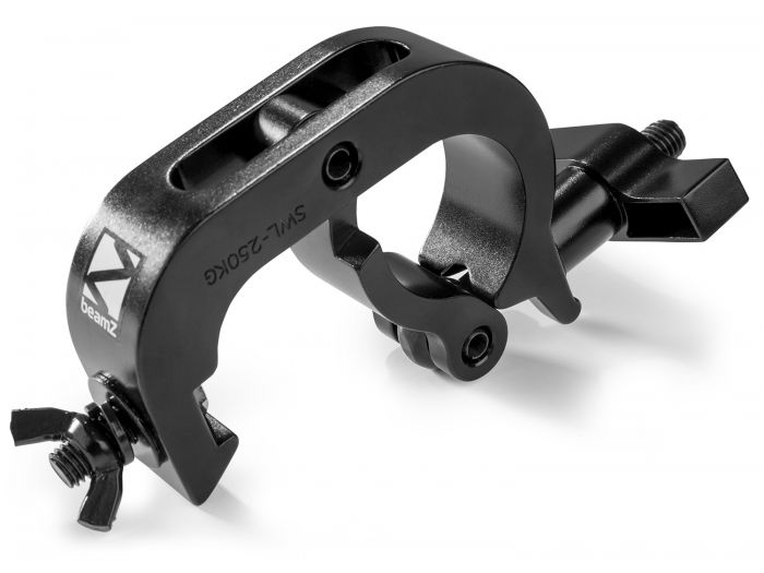 Beamz BC50B-250Q Garra de gancho Slimline 250kg Negra 