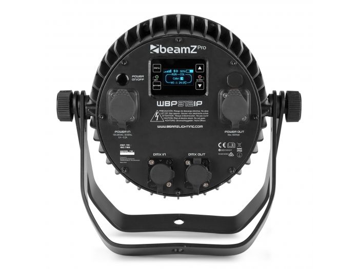 beamZ Pro WBP912IP Foco PAR LED Aluminio IP65 con batería 6en1 150782 - 4
