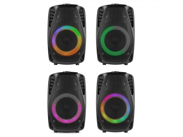 Fenton FT8LED-MK2 Sistema portátil de sonido 8" 170018 - 4