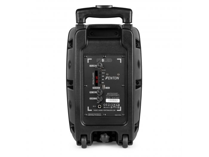 Fenton FT8LED-MK2 Sistema portátil de sonido 8" 170018 - 5