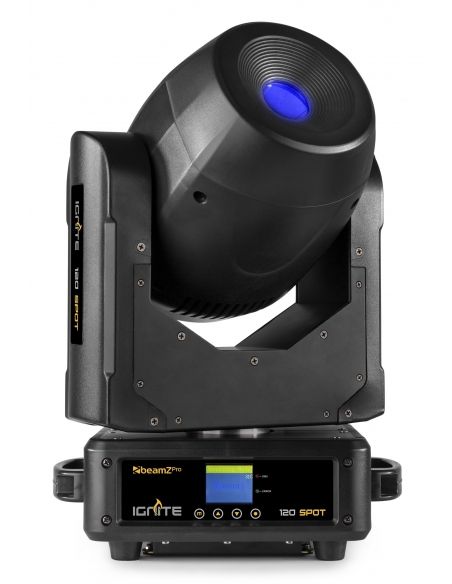 beamZ Pro IGNITE120 Set 2 pcs Cabeza Movil Spot 120W LED en Flightcase 150424 - 10