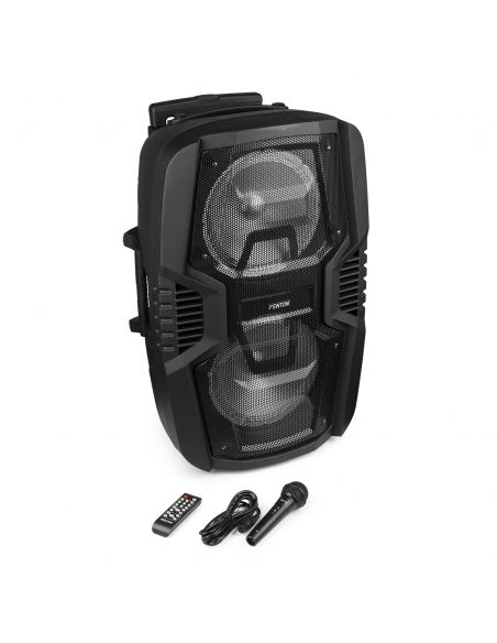 Fenton FT210LED Sistema portátil de sonido 2x 10" 170022 - 2