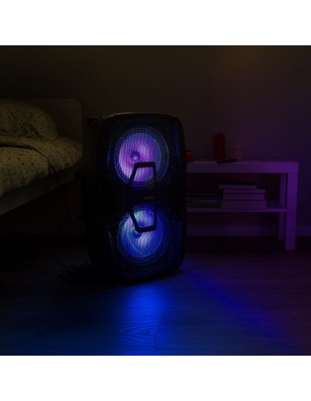 Fenton FT210LED Sistema portátil de sonido 2x 10" 170022 - 10