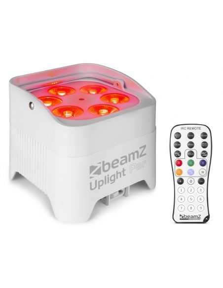 Beamz BBP96SW Foco PAR con bateria 6x 12W WDMX 