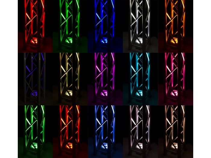 Beamz BBP96SW Foco PAR con bateria 6x 12W WDMX 