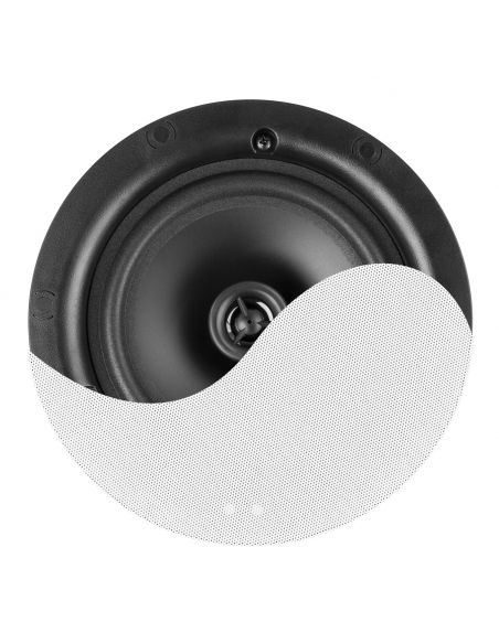 Power Dynamics NCSP6 Altavoz de techo de bajo perfil 100V 6,5" Blanco 952605 - 1