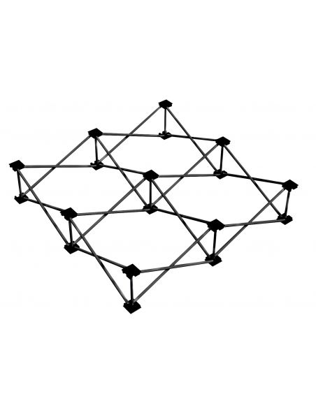 Power Dynamics Spider D750 Patas elevadoras 100 x 100cm Negro 20cm 182250 - 1