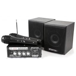 Fenton AV380BT Kit de Amplificador con bafles USB/SD/BT 