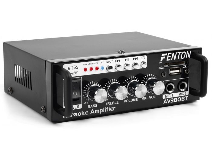 Fenton AV380BT Kit de Amplificador con bafles USB/SD/BT 