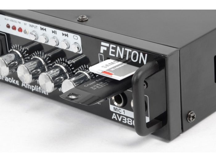 Fenton AV380BT Kit de Amplificador con bafles USB/SD/BT 