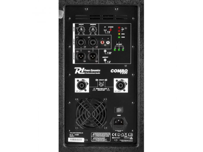 Power Dynamics PD Combo 1200 12” Subwoofer + 2x 6,5” tops 178660 - 5