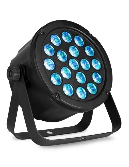 beamZ Foco SlimPAR45 18x 3W 3-en-1 RGB DMX 150898 - 1