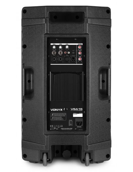 Vonyx VSA15 Altavoces activos Bi-Amplificados 15" 1000W 170366 - 5